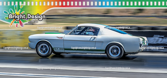 Roll Racing @ Calder Park Drag Racing 24 September 2023 (157572)-2 RIVERSIDE RACING MUSTANG