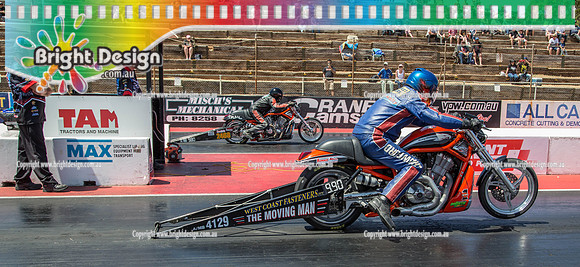 Summer Nationals @ Adelaide AIR SAT Dec 3 2016 (6176)  4129 GORDON CRAWFORD BIKE
