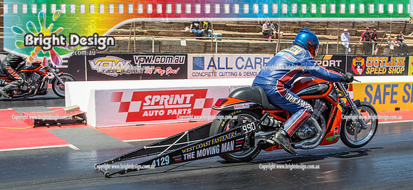 Summer Nationals @ Adelaide AIR SAT Dec 3 2016 (6178)  4129 GORDON CRAWFORD BIKE