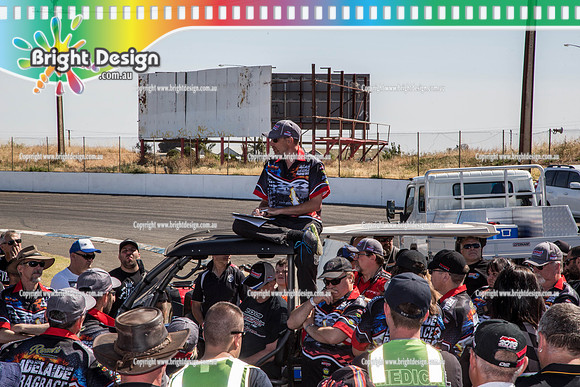 Summer Nationals @ Adelaide AIR SAT Dec 3 2016 (6020)  DRIVERS BRIEFING CREWS