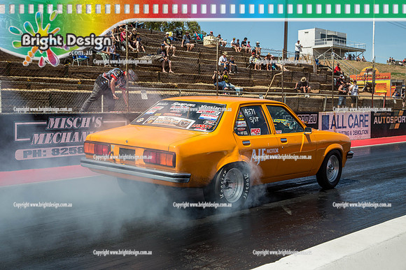 Summer Nationals @ Adelaide AIR SAT Dec 3 2016 (6045)   4371 ORANGE UC TORANA
