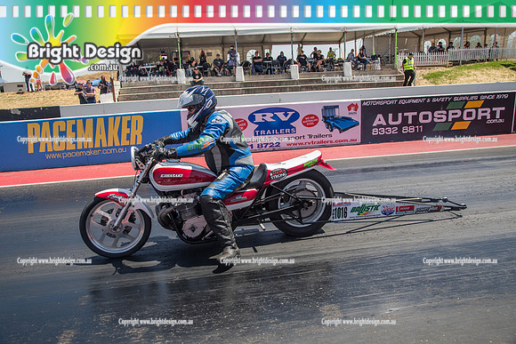 Summer Nationals @ Adelaide AIR SAT Dec 3 2016 (6166)  BIKE 1016 ROB CASEAR BALLISTIC