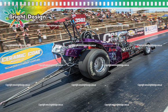 Summer Nationals @ Adelaide AIR SAT Dec 3 2016 (6358)  3981 SHANE KRAMER THUNDERSTRUCK