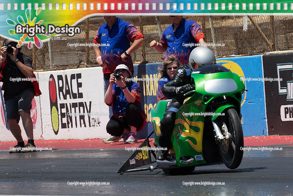 Summer Nationals @ Adelaide AIR SAT Dec 3 2016 (6517)   927 TONY FROST BIKE