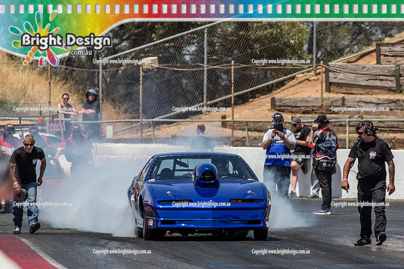 Summer Nationals @ Adelaide AIR SAT Dec 3 2016 (6643)  MICHAEL CAROSCIO BLUE FIREBIRD 310