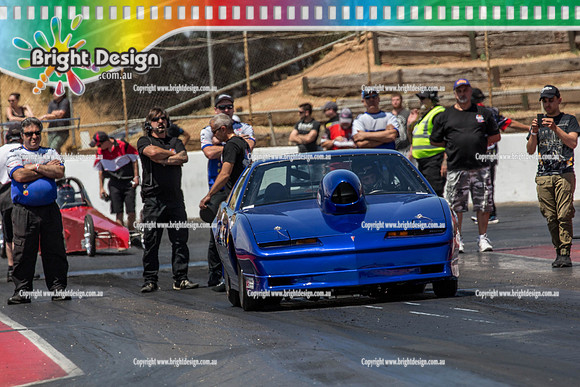 Summer Nationals @ Adelaide AIR SAT Dec 3 2016 (6645)    MICHAEL CAROSCIO BLUE FIREBIRD 310