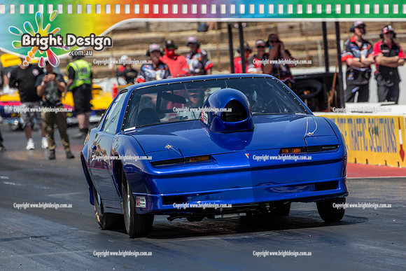 Summer Nationals @ Adelaide AIR SAT Dec 3 2016 (6647)    MICHAEL CAROSCIO BLUE FIREBIRD 310