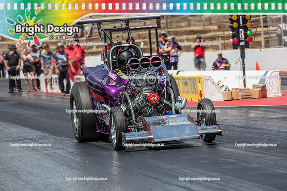 Summer Nationals @ Adelaide AIR SAT Dec 3 2016 (6686)     3981 SHANE KRAMER THUNDERSTRUCK