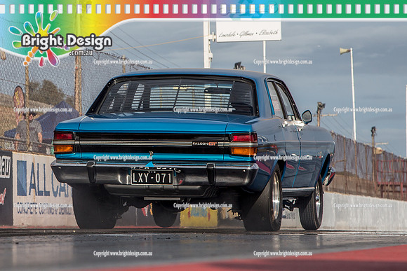 ANDRA Drag Racing Finals in Adelaide @ AIR  SAT 9 April 2016  (1030)  LXY071 TONY BARBARA  5286