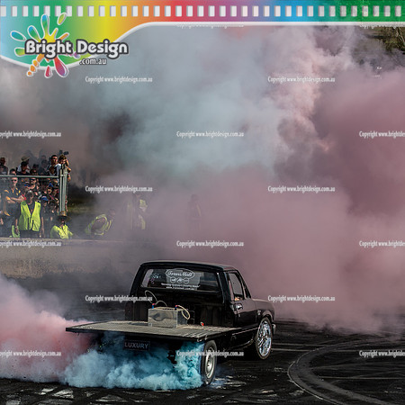 Motorfest @ Lardner Park SUN March 13 2016 (19628)  LUXURY BURNOUT  Square