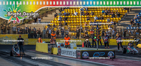 Fast Friday @ Calder Park Drag Racing Friday 3 March 2018  (101807)   6594 BAILLIE   6445 DRAG'N' FLY SARAH
