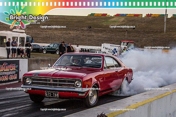 Fast Friday @ Calder Park Drag Racing Friday 3 March 2018  (101991)   GTS768 ROY