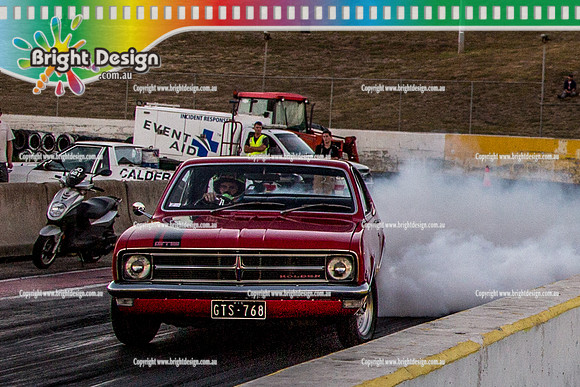 Fast Friday @ Calder Park Drag Racing Friday 3 March 2018  (101989)    GTS768 ROY