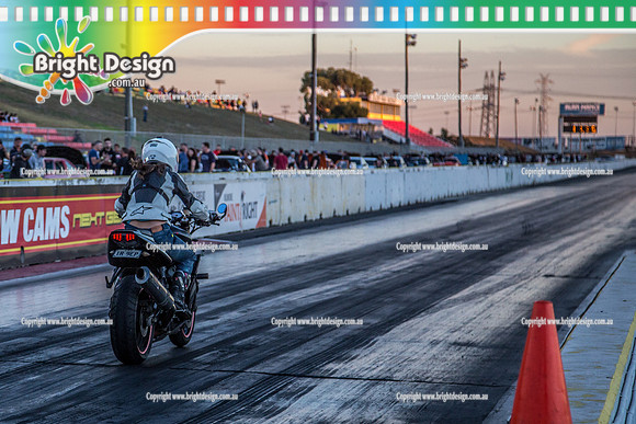 Fast Friday @ Calder Park Drag Racing Friday 3 March 2018  (101979)  1R9EP  BIKE