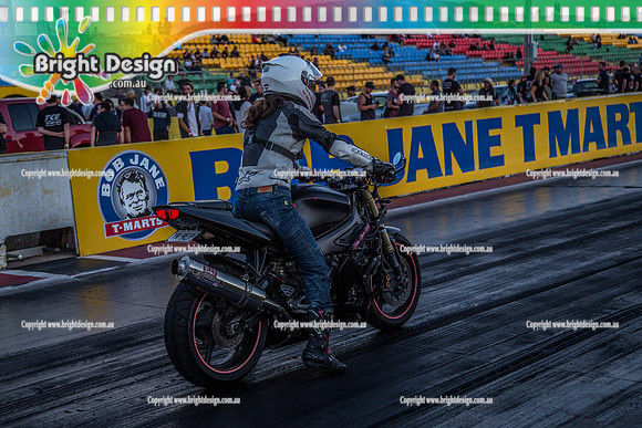 Fast Friday @ Calder Park Drag Racing Friday 3 March 2018  (101973)  1R9EP  BIKE