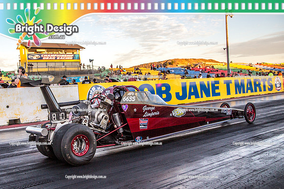 Fast Friday @ Calder Park Drag Racing Friday 3 March 2018  (101896)  6635 GEORGE LIMPERIS