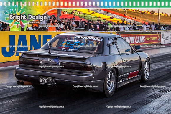 Fast Friday @ Calder Park Drag Racing Friday 3 March 2018  (101861)  6611 KZO513 TNT GARAGE