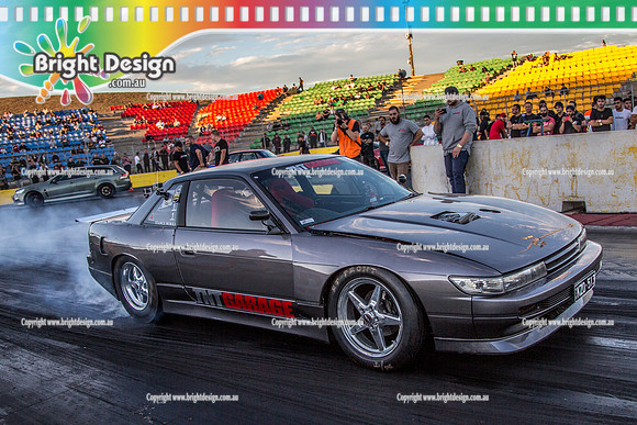 Fast Friday @ Calder Park Drag Racing Friday 3 March 2018  (101852)   6611 KZO513  TNT GARAGE