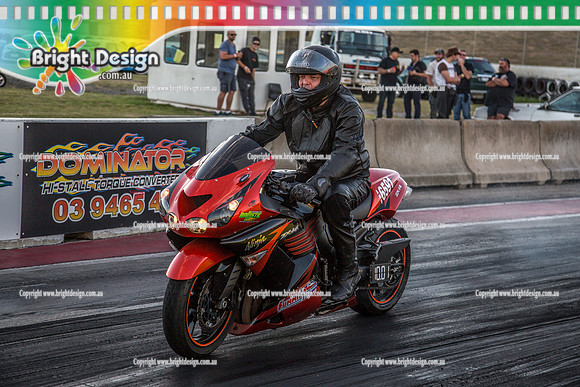 Fast Friday @ Calder Park Drag Racing Friday 3 March 2018  (101833)  6591 BIKE