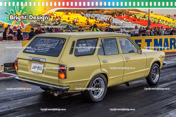Fast Friday @ Calder Park Drag Racing Friday 3 March 2018  (101830)   JAP808