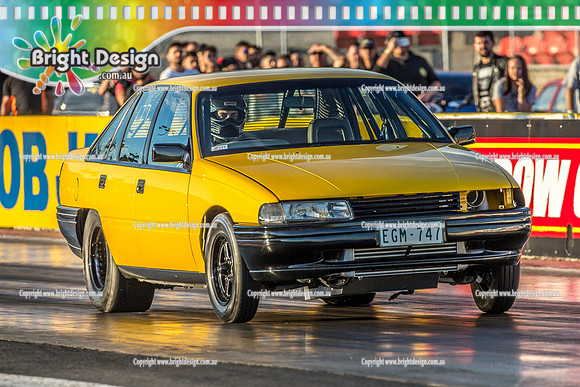 Fast Friday @ Calder Park Drag Racing Friday 3 March 2018  (101772)    EGM747