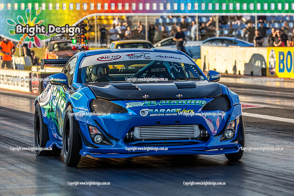 Fast Friday @ Calder Park Drag Racing Friday 3 March 2018  (101769)  GARAGE WORX Drift