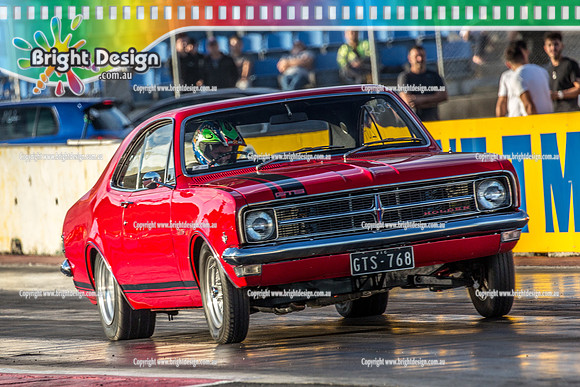 Fast Friday @ Calder Park Drag Racing Friday 3 March 2018  (101651)  GTS768 ROY