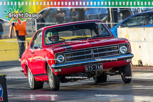 Fast Friday @ Calder Park Drag Racing Friday 3 March 2018  (101649)   GTS768 ROY