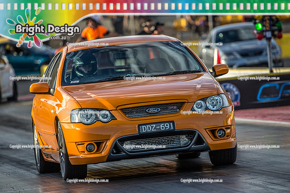 Fast Friday @ Calder Park Drag Racing Friday 3 March 2018  (101594)    DDZ691