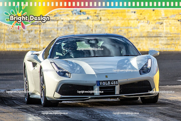 Fast Friday @ Calder Park Drag Racing Friday 3 March 2018  (101587)   V LB488  FERRARI