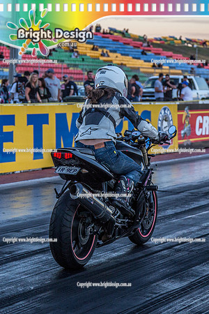 Fast Friday @ Calder Park Drag Racing Friday 3 March 2018  (101978)  1R9EP  BIKE
