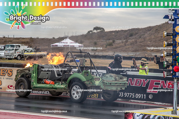 Fast Friday @ Calder Park Drag Racing Friday 16 March 2018  (102535)  STREET MACHINE TERRITORY SCOTT TAYLOR CARNAGE