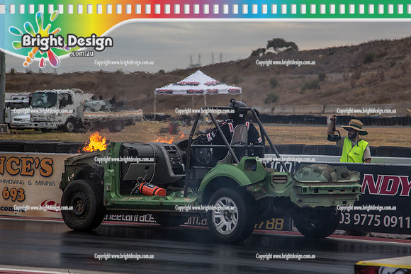 Fast Friday @ Calder Park Drag Racing Friday 16 March 2018  (102534)  STREET MACHINE TERRITORY SCOTT TAYLOR CARNAGE