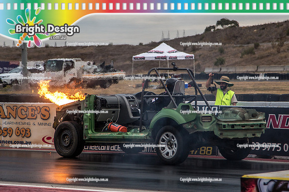 Fast Friday @ Calder Park Drag Racing Friday 16 March 2018  (102533)  STREET MACHINE TERRITORY SCOTT TAYLOR CARNAGE