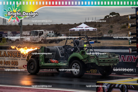 Fast Friday @ Calder Park Drag Racing Friday 16 March 2018  (102531)  STREET MACHINE TERRITORY SCOTT TAYLOR CARNAGE