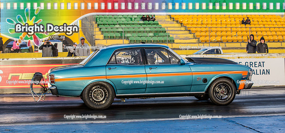 Melbourne Jamboree #2 @ Calder Park Raceway Drag Racing SAT 12 NOV 2016  (68478)    KXW406  4233  STEVE BEZZINA
