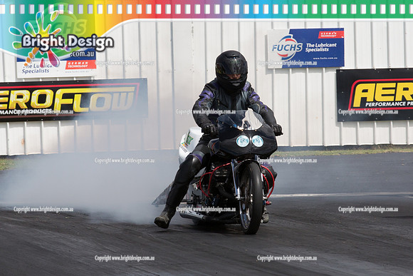 Summit Sportsman Series Rnd 1 Drag Racing 17 Jan 2015 @ Portland  (10090)  BIKE