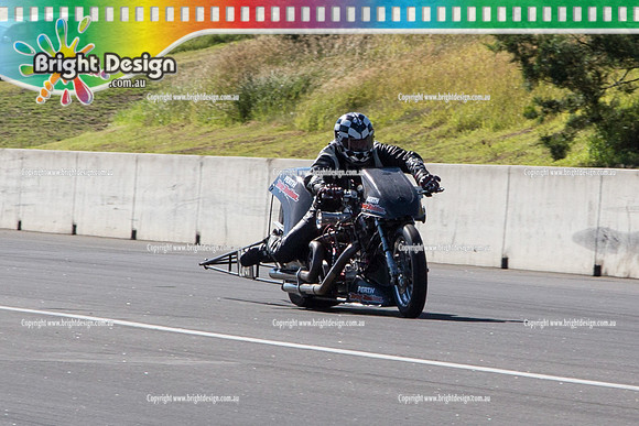 X-Champs @ Sydney Dragway SUN 4 May 2014  (6521)  BIKE TOP FUEL MOTORCYCLE  TBT 2987 MARK DREW