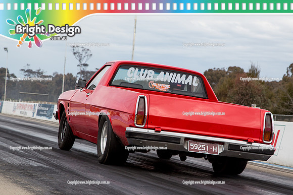 KOTS King of the Streets  Heathcote Raceway  12 Sept 2015 (1306)  59251H RED UTE