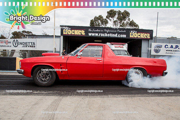 KOTS King of the Streets  Heathcote Raceway  12 Sept 2015 (1303)  59251H RED UTE