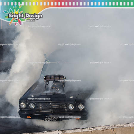AA Summernats 31 Saturday 6 Jan 2018   BDMP2619  COMPACT BURNOUT