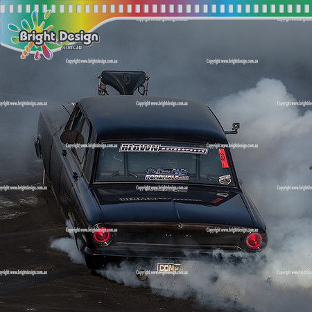 AA Summernats 31 Saturday 6 Jan 2018   BDMP2624-2  COMPACT BURNOUT