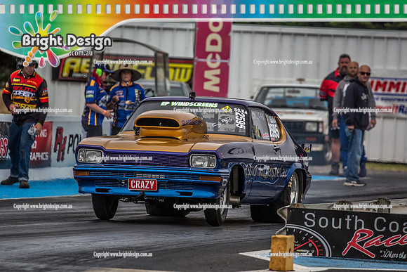 South Coast Raceway ANDRA Summit Racing Rnd 7 @ Portland SUN 21 JAN 2018 (19485)  2595 CRAZY