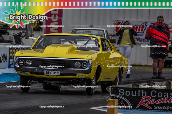 South Coast Raceway ANDRA Summit Racing Rnd 7 @ Portland SUN 21 JAN 2018 (19515)  358 SBV011 ROB EVANS
