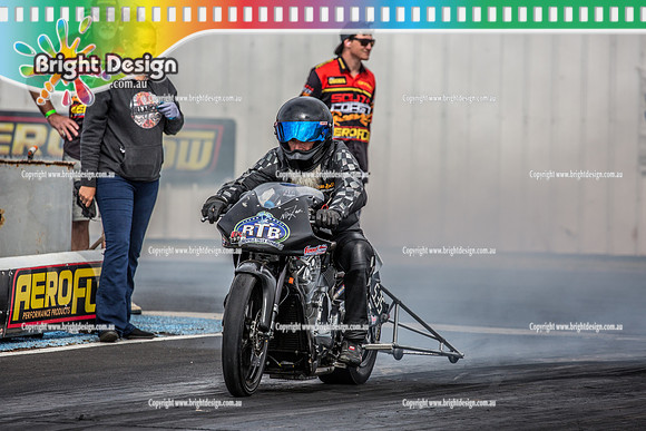 South Coast Raceway ANDRA Summit Racing Rnd 7 @ Portland SAT 20 JAN 2018 (18021)   2468 Danny Rickard BIKE