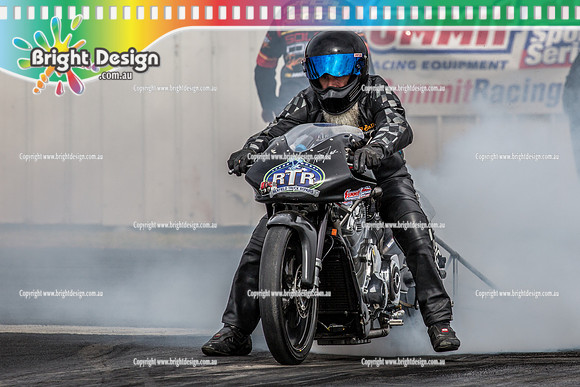 South Coast Raceway ANDRA Summit Racing Rnd 7 @ Portland SAT 20 JAN 2018 (18020)    2468 Danny Rickard BIKE