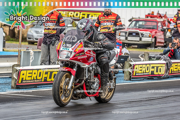 South Coast Raceway ANDRA Summit Racing Rnd 7 @ Portland SAT 20 JAN 2018 (18009)  5843 BRYAN FINN BIKE