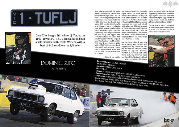 Dragway Magazine Issue #10 - Dom Zito 1tuflj