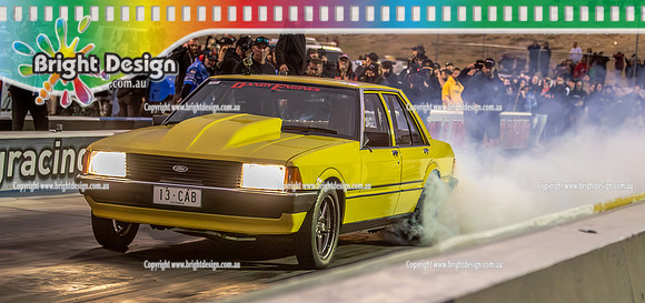 Street Outlaws NPK No Prep Kings vs Australia @ Calder D2 19 March 2023 (149260) 13CAB SEAN ANTHONY
