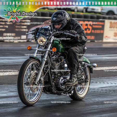 Sunday Funday @ Calder Park Drag Racing Sunday 16 June 2019 (119679)   MI972 BIKE